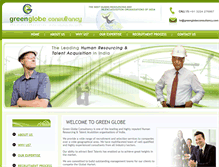 Tablet Screenshot of greenglobeconsultancy.com